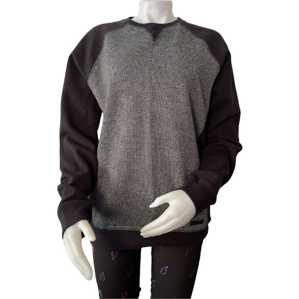 🔧Men’s Sweater Size M Civil Society Leno CREW NECK PULLOVER HEATHER Navy